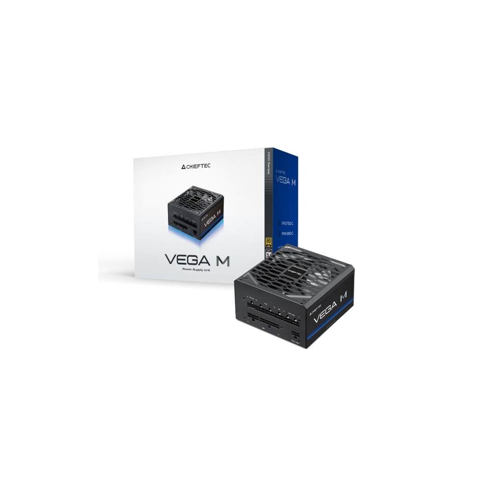 Produktbild för Chieftec VEGA M PPG-850-C - nätaggregat - 850 Watt