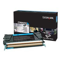 Produktbild för Lexmark - cyan - original - tonerkassett - Lexmark Corporate