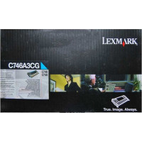Produktbild för Lexmark - cyan - original - tonerkassett - Lexmark Corporate