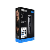 Produktbild för Braun AIO3560, Svart, 0,5 mm, 2,1 cm, Batteri, 50 min, Inbyg...