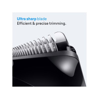 Produktbild för Braun AIO3560, Svart, 0,5 mm, 2,1 cm, Batteri, 50 min, Inbyg...