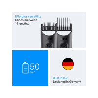 Produktbild för Braun AIO3560, Svart, 0,5 mm, 2,1 cm, Batteri, 50 min, Inbyg...