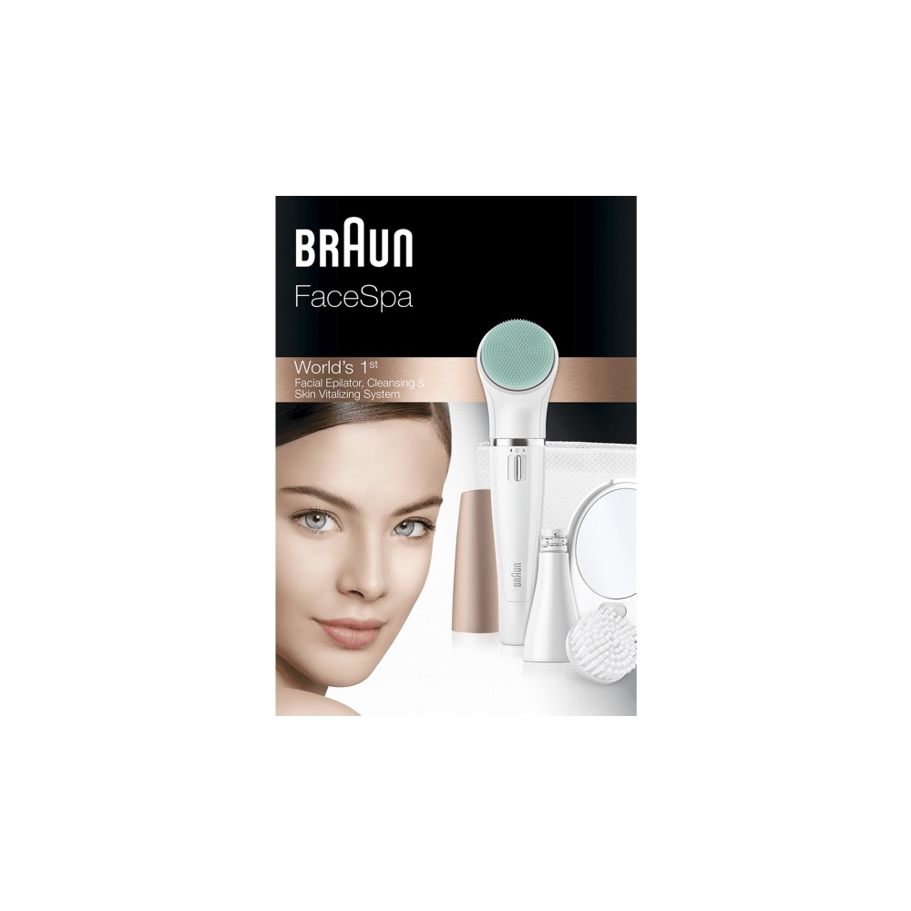 Produktbild för Braun FaceSpa 851V - ansiktsepilator