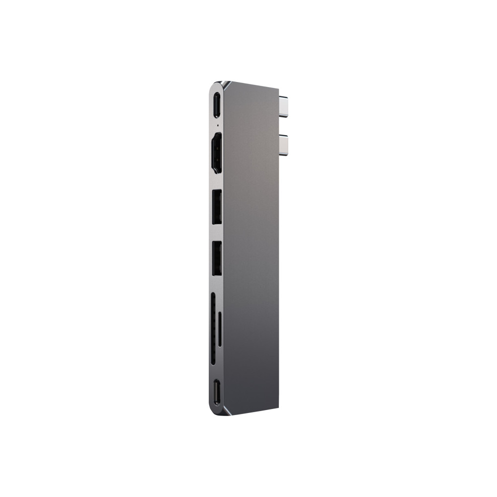 Produktbild för Satechi Pro Hub Slim - dockningsstation - USB-C x 2 - HDMI