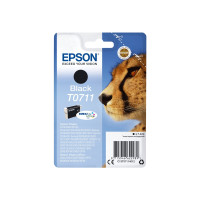 Produktbild för Epson T0711 - svart - original - bläckpatron