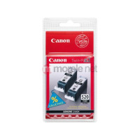 Produktbild för Canon PGI-520BK Twin Pack - 2-pack - svart - original - bläcktank