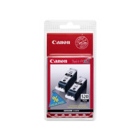Produktbild för Canon PGI-520BK Twin Pack - 2-pack - svart - original - bläcktank