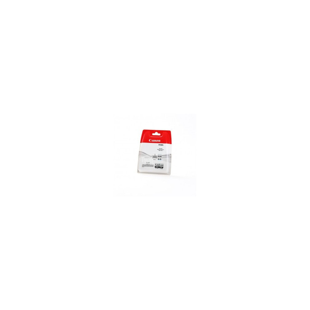 Produktbild för Canon PGI-520BK Twin Pack - 2-pack - svart - original - bläcktank