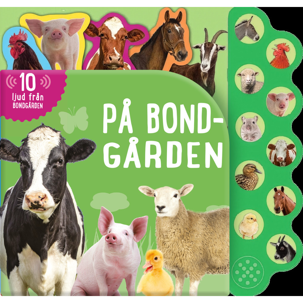 Produktbild för På bondgården (bok, board book)