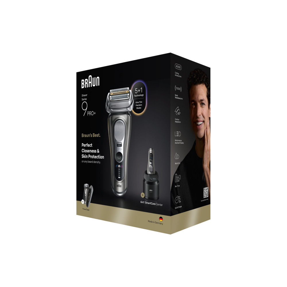 Produktbild för Braun Series 9 Pro+ 9675cc - rakapparat - grafit