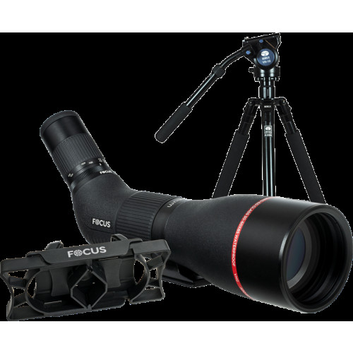 FOCUS OPTICS Kit Focus Optimum 30-60x85 V2 v Sirui R2004+VH10 + Digi ad