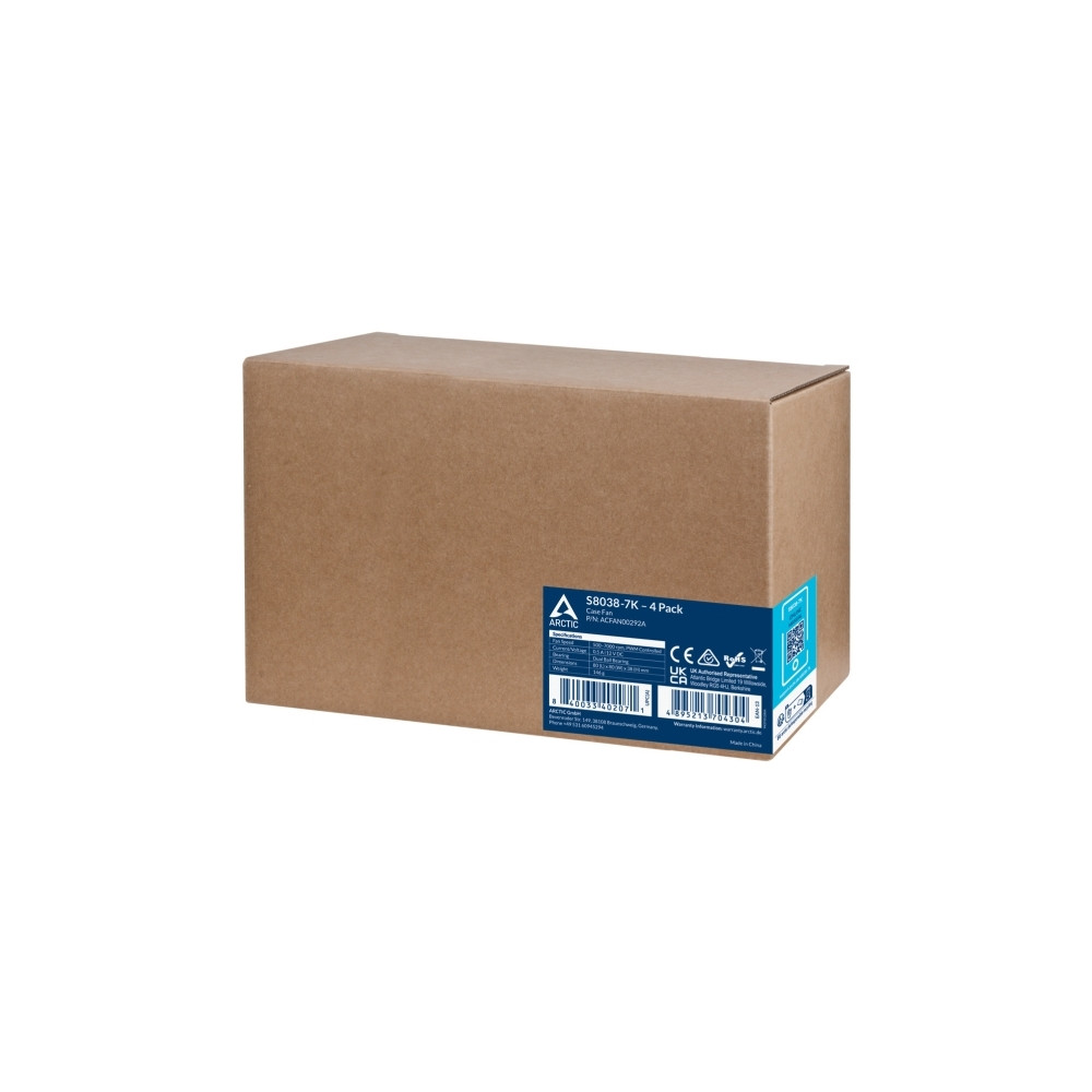 Produktbild för ARCTIC S8038-7K - lådfläkt