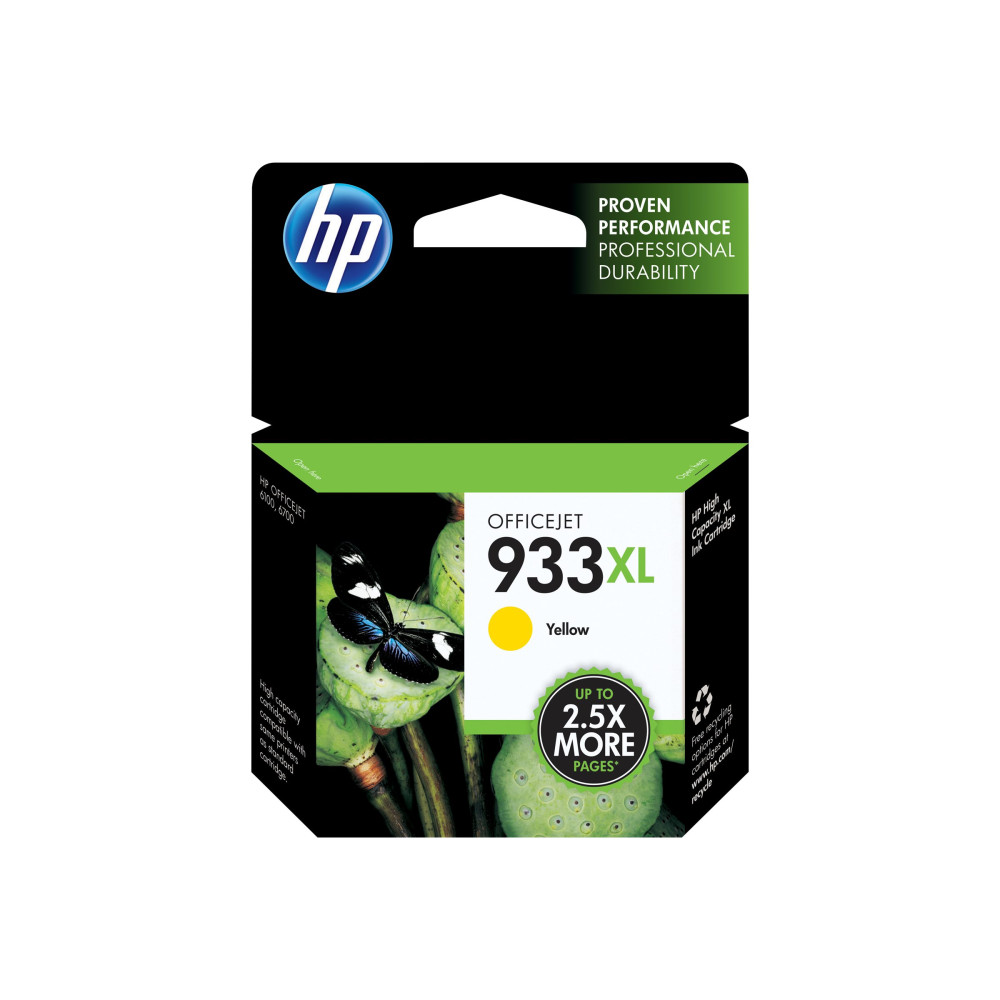 Produktbild för HP 933XL - Lång livslängd - gul - original - bläckpatron