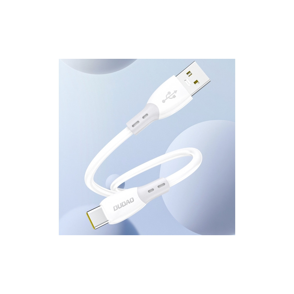 Produktbild för USB-kabel Dudao L25ST 5 A USB-A till USB-C med mjukt silikon...