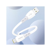 Produktbild för USB-kabel Dudao L25ST 5 A USB-A till USB-C med mjukt silikon...
