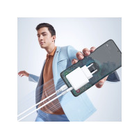 Produktbild för USB-kabel Dudao L25ST 5 A USB-A till USB-C med mjukt silikon...