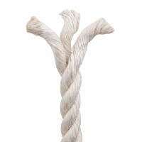 Produktbild för Juterep 10 Vit 100% Tossa jute