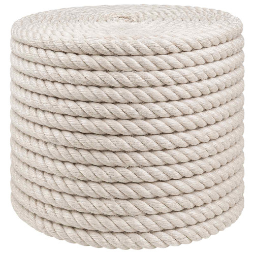 vidaXL Juterep 14 Vit 100% Tossa jute