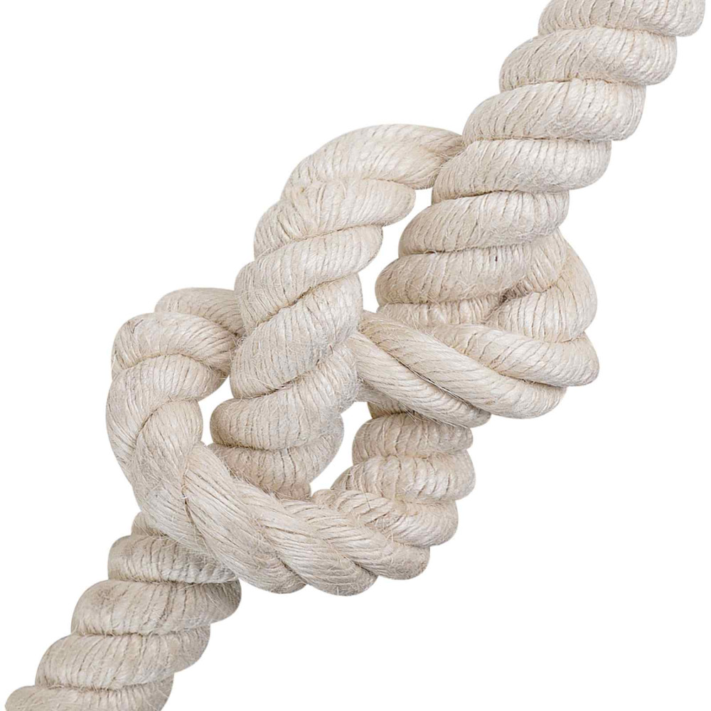 Produktbild för Juterep 24 Vit 100% Tossa jute