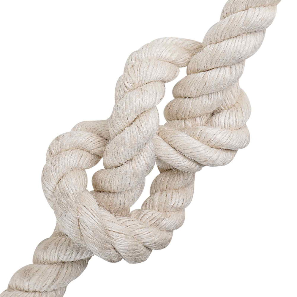 Produktbild för Juterep 30 Vit 100% Tossa jute