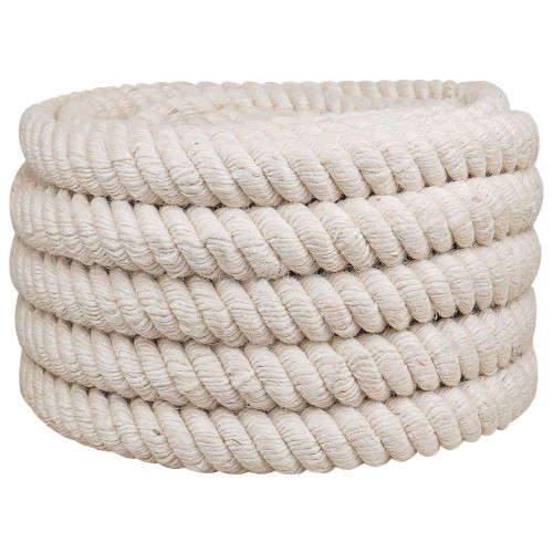 vidaXL Juterep 36 Vit 100% Tossa jute