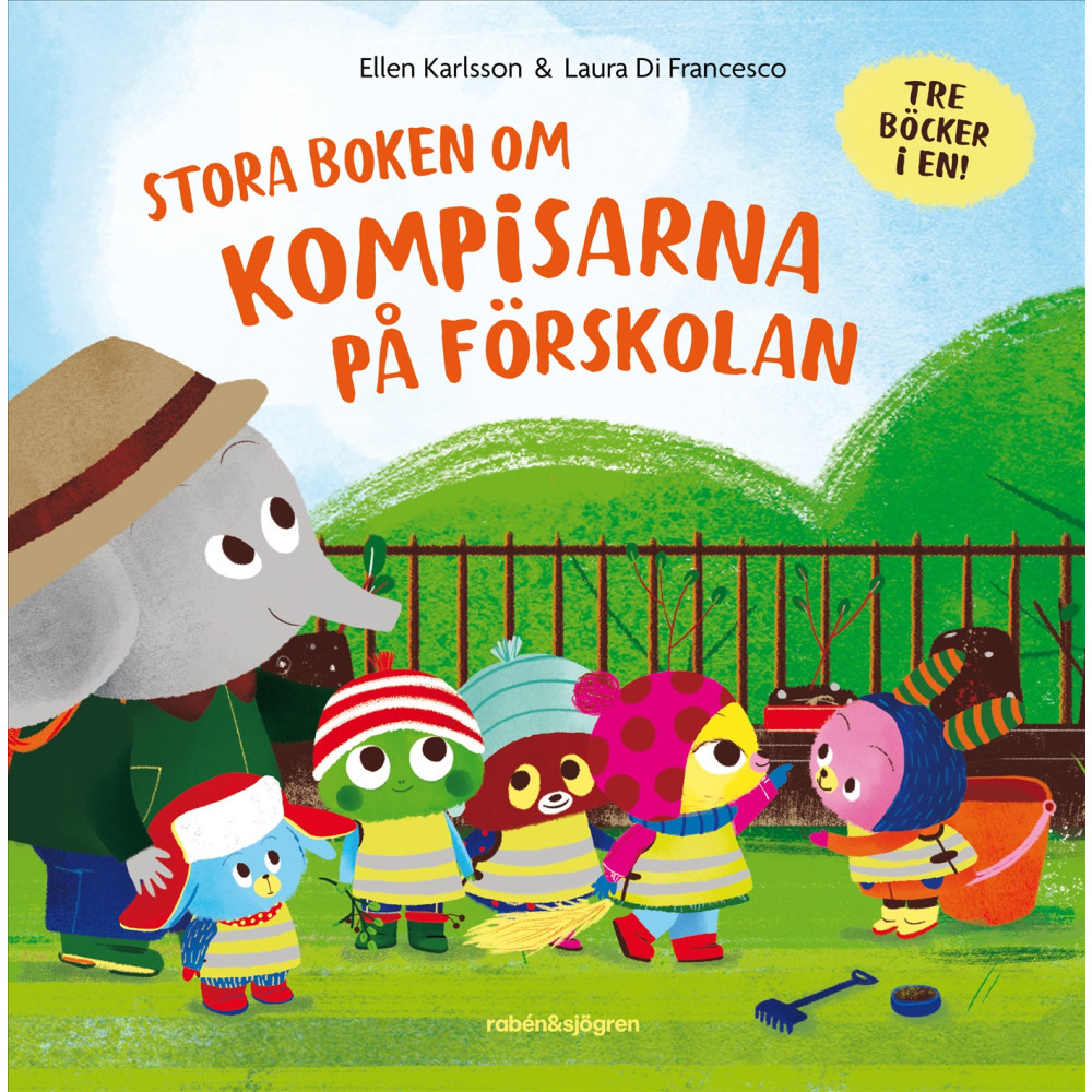 Produktbild för Stora boken om kompisarna på förskolan (inbunden)