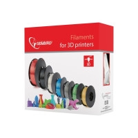 Produktbild för Gembird - grå - PLA+ filament
