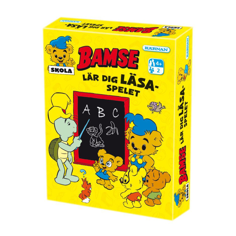 Produktbild för Bamse Lär dig läsa-spelet (Skadad)