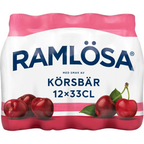 Ramlösa Dricka RAMLÖSA Körsbär 33cl pet