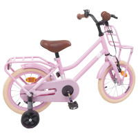 Produktbild för Barncykel 16 Tum för 4-6 år gamla Ljusrosa