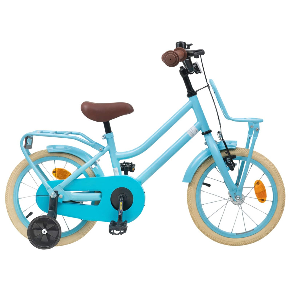 Produktbild för Barncykel 16 Tum för 4-6 år gamla Ljusblå