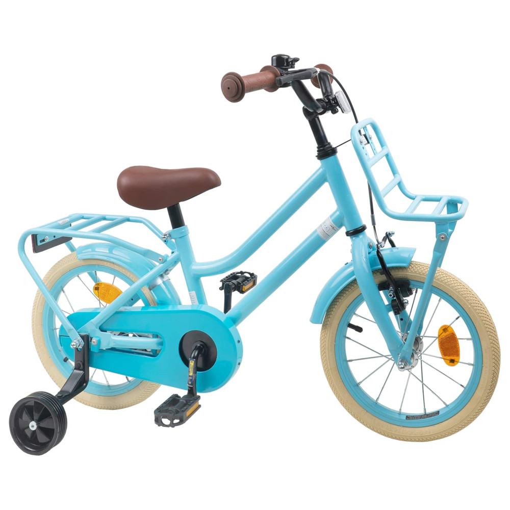 Produktbild för Barncykel 16 Tum för 4-6 år gamla Ljusblå
