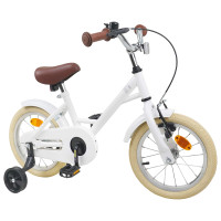 Produktbild för Barncykel 12 Tum för 2-4 åringar Vit