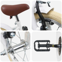 Produktbild för Barncykel 12 Tum för 2-4 åringar Vit