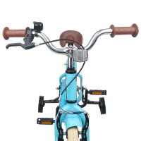 Produktbild för Barncykel 12 Tum för 2-4 åringar Ljusblå