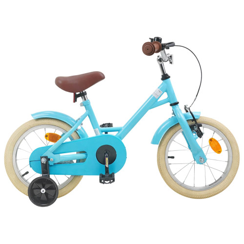 vidaXL Barncykel 16 Tum för 4-6 år gamla Ljusblå
