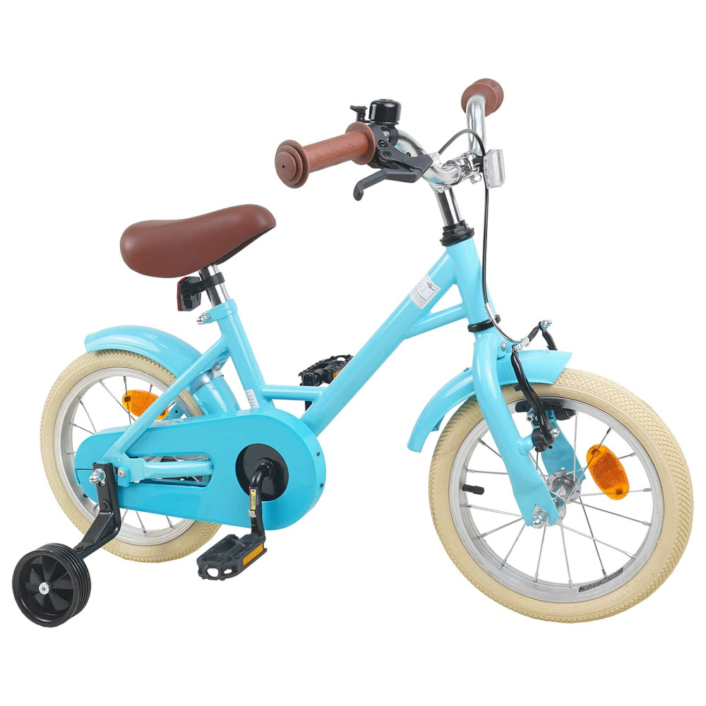 Produktbild för Barncykel 16 Tum för 4-6 år gamla Ljusblå