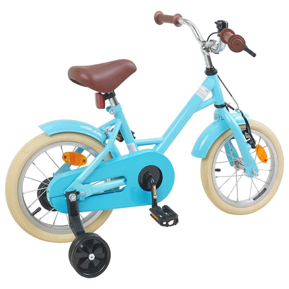Produktbild för Barncykel 16 Tum för 4-6 år gamla Ljusblå