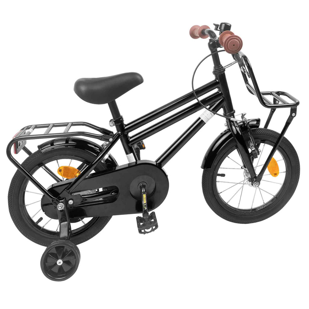 Produktbild för Barncykel 12 Tum för 2-4 åringar Svart