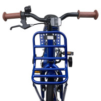 Produktbild för Barncykel 14 Tum från 3-5 år gammal Mörkblå