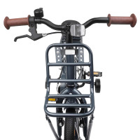 Produktbild för Barncykel 16 Tum för 4-6 år gamla Mörkgrå