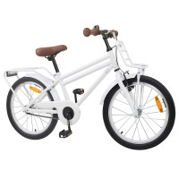 Produktbild för Barncykel 22 Tum för 7-12 år gamla Vit