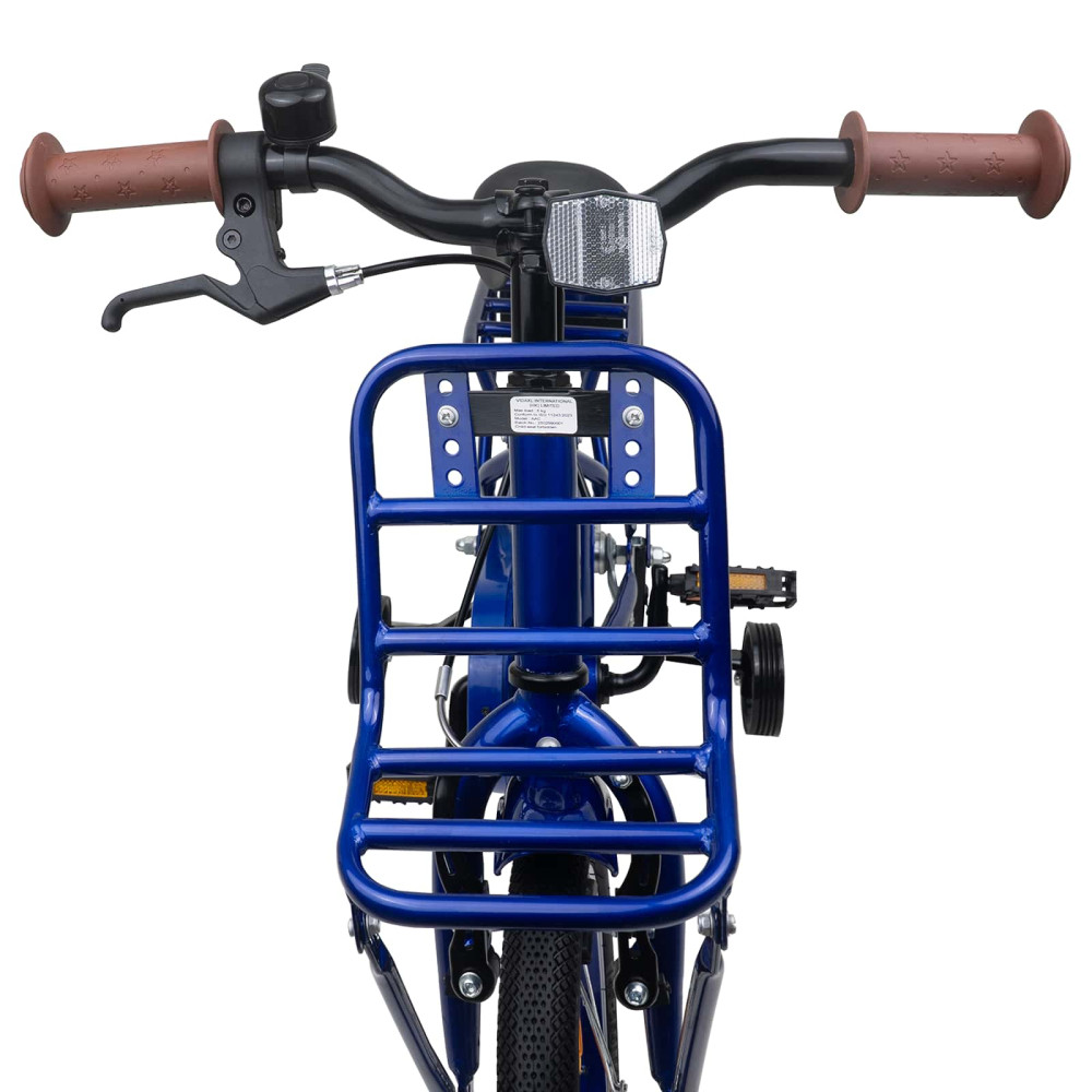 Produktbild för Barncykel 12 Tum för 2-4 åringar Mörkblå