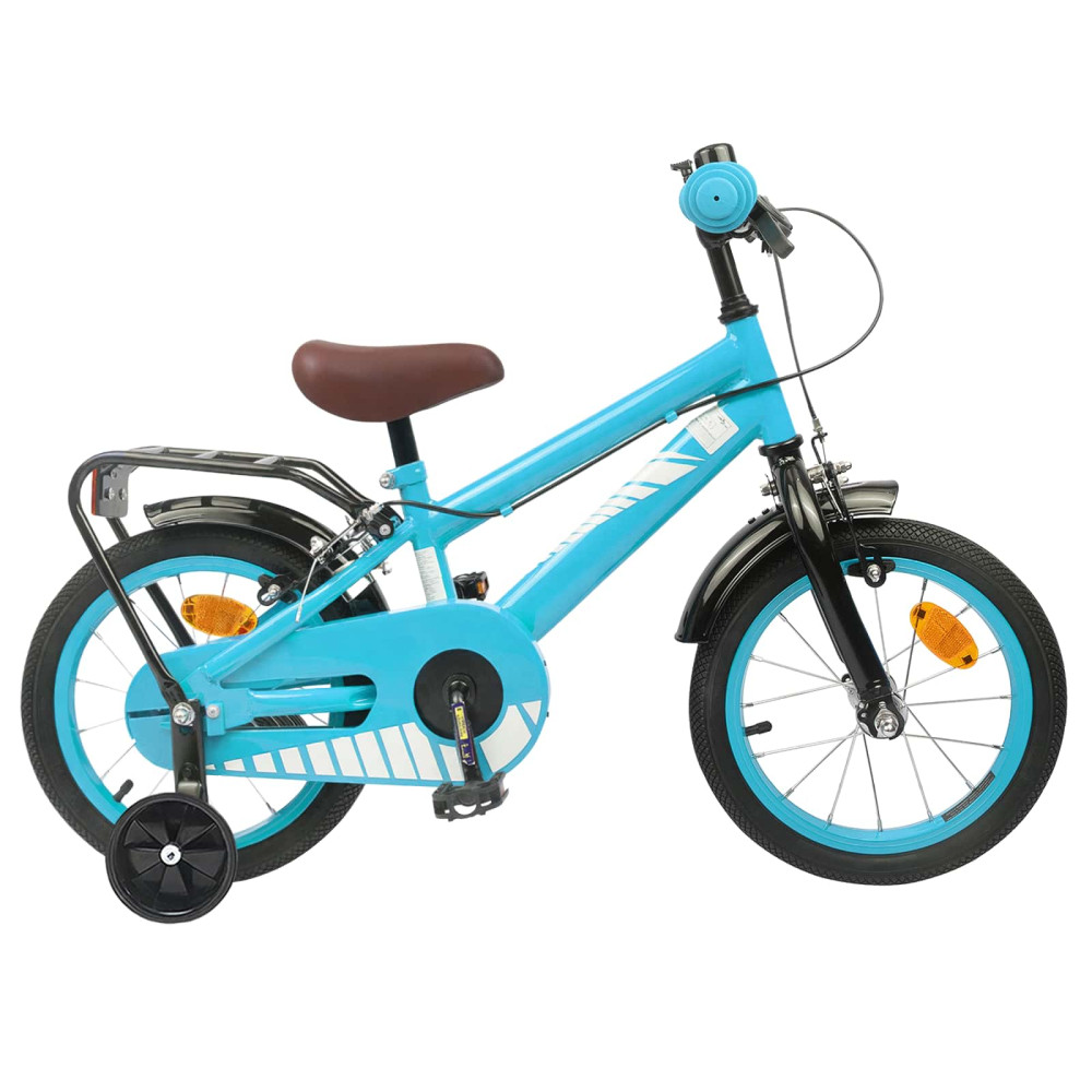 Produktbild för Barncykel 16 Tum för 4-6 år gamla Ljusblå