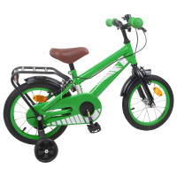 Produktbild för Barncykel 12 Tum för 2-4 åringar Grön