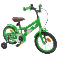 Produktbild för Barncykel 12 Tum för 2-4 åringar Grön