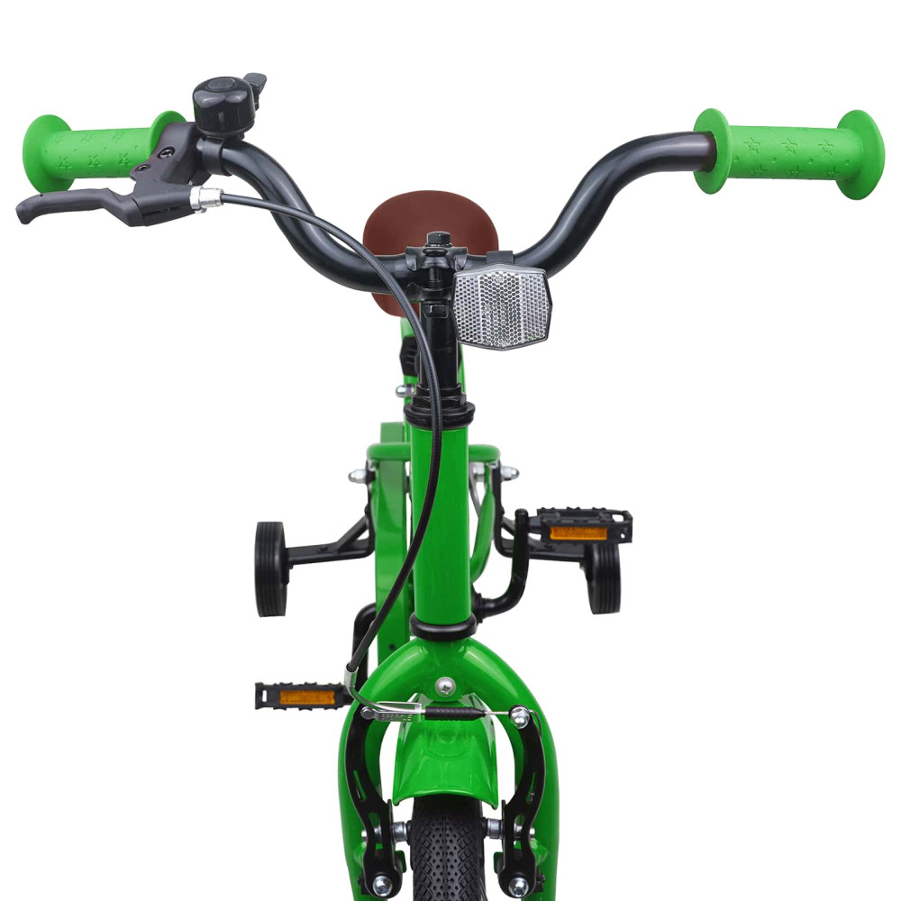 Produktbild för Barncykel 12 Tum för 2-4 åringar Grön