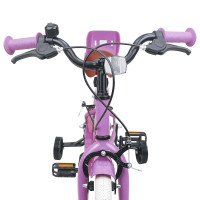 Produktbild för Barncykel 14 Tum från 3-5 år gammal Lila