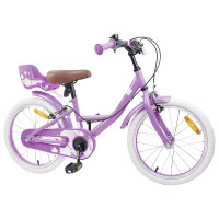 Produktbild för Barncykel 18 Tum för 5-7 år gamla Lila