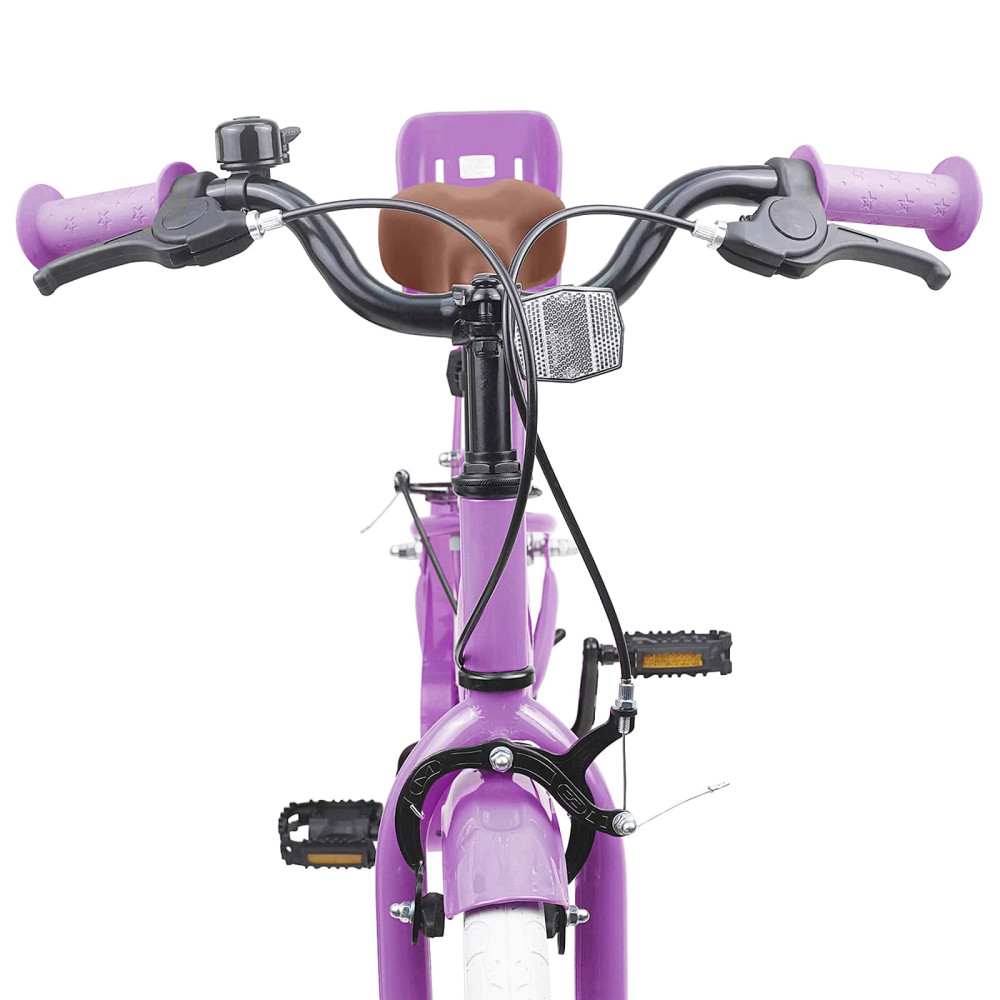 Produktbild för Barncykel 18 Tum för 5-7 år gamla Lila